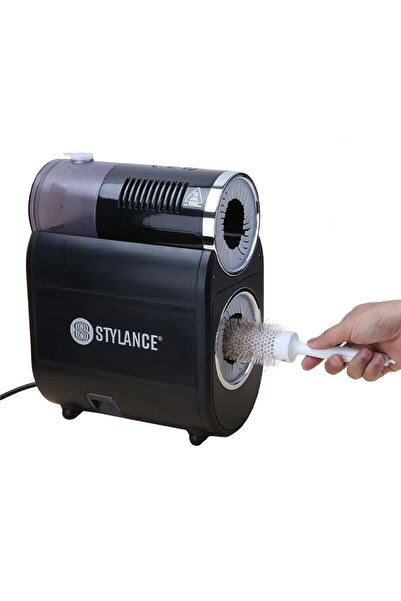 STYLANCE فرشاة شعر احترافية مزدوجة التنظيف من بروسبا - لون أسود