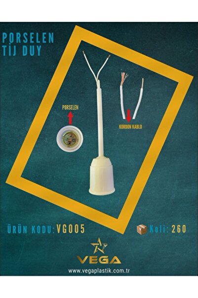 VEGAPLASTİK Muhafazalı Tij Duy
