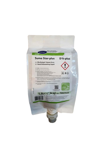 Diversey Suma Star-plus D1t-plus Elde Bulaşık Yıkama Deterjanı 1.5L