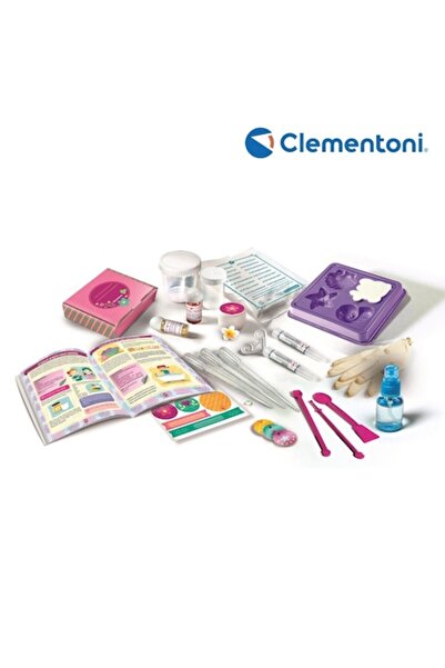 MYONNA IT & E- COMMERCE Clementoni Creative Set - SPA Salon & Soaps, Multicolor, Age 8+