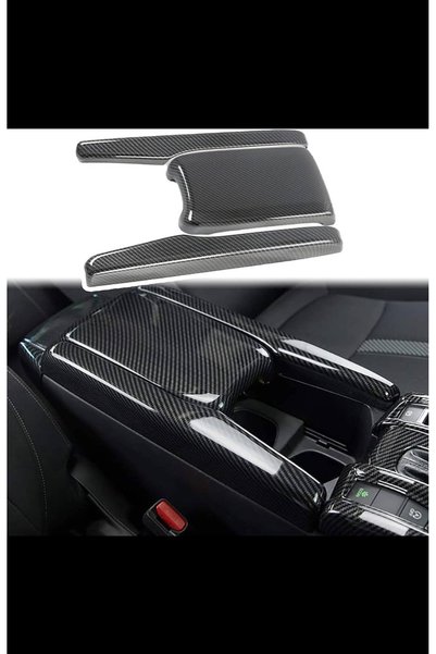 Harphour Honda Civic Fc5 Fk7 2016-2021 Kol Dayama Konsolu Karbon Fiber Kaplam...