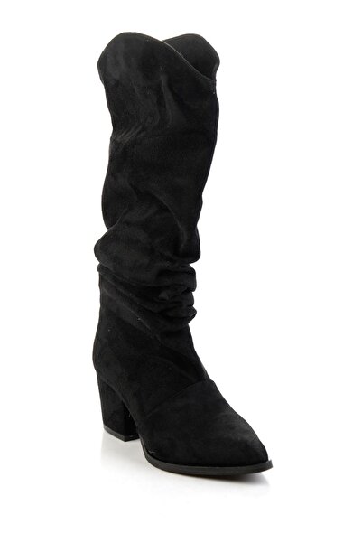 Bambi Siyah Kadın Bot & Bootie K03606060272