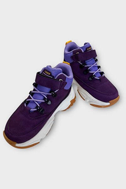 Liger Cold and Water Resistant Non-Slip Rubber Sole Children's Boots Purple