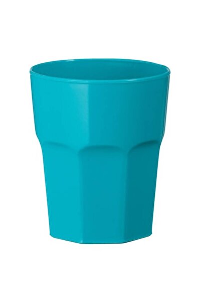 OEM Plastic cup, turquoise, 330 ml