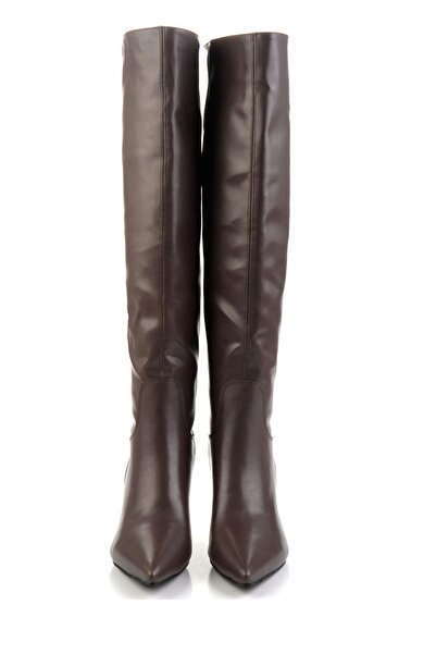 Bambi Kahve Kadın Çizme K03246280209