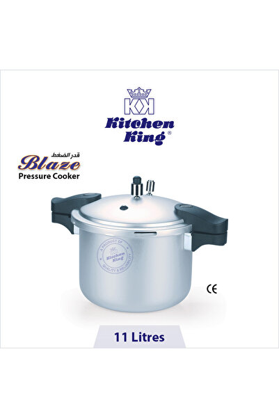 Kitchen King قدر ضغط المنيوم كيتشن كنج يدات قصيرة 11 لتر