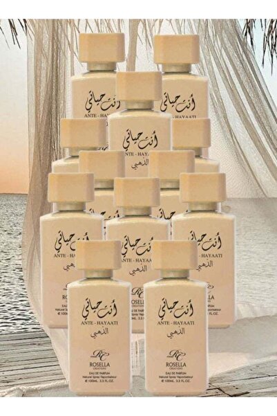 ROSELLA 12 Pieces Ante Hayaati Golden Perfume 100ML
