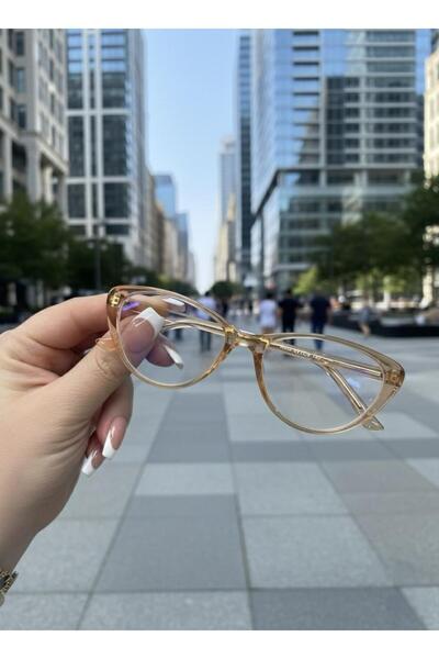 Goldmine Women's Azalea Nude Blueblock Blue Light Protection Glasses