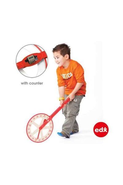 Edx Education عجلة متحركة مع عداد