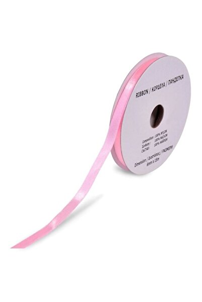 SHOPIENS Σατέν Κορδέλα, Ροζ, 10μ x 0,6εκ., Νάιλον, MYONNA IT & E-COMMERCE