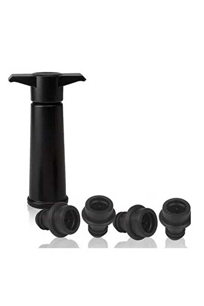 Generic Peachjoy Saver Pump with Vacuum Bottle Stoppers Reusable Bottle Sealer Keeps Ideal Accessories Gift