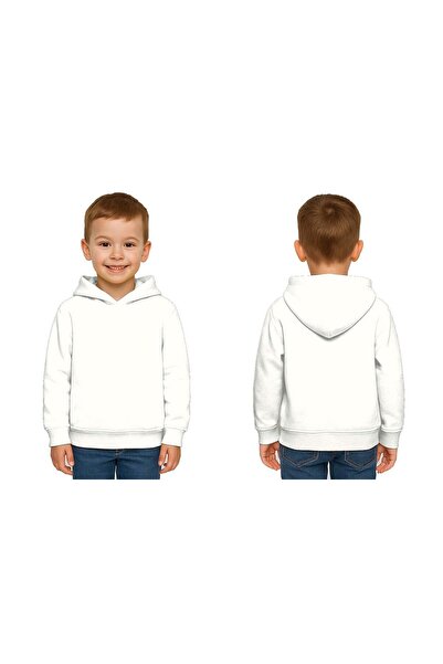 SEDİRLİ Swea pentru copii unisex, simplu, neimprimat, tricou cu glugă 3 fire ...