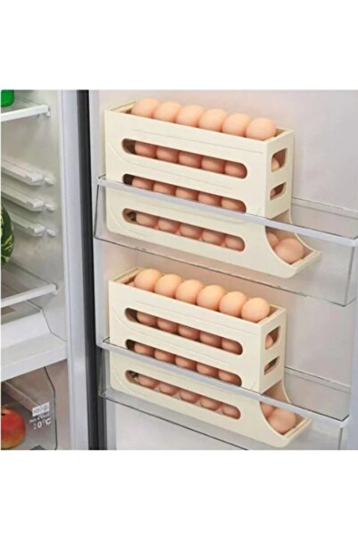 Razo Automatic Sliding Egg Holder – Smart Refrigerator Organizer