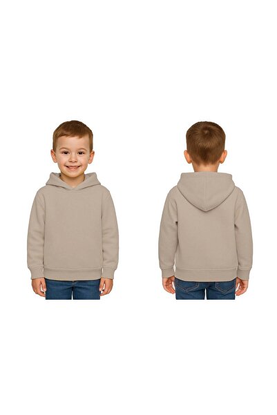 SEDİRLİ Swea pentru copii unisex, simplu, neimprimat, tricou cu glugă 3 fire ...