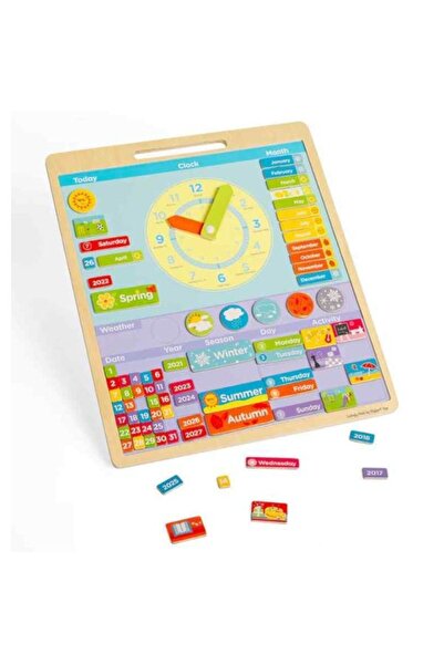 BigJigs لوحة الطقس المغناطيسية