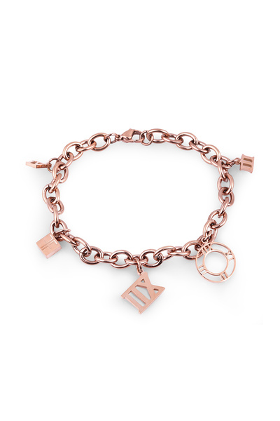 Freelook Bratara auriu rose, Freelook, pentru dama, din otel inoxidabil, FRJ.3.3012-4