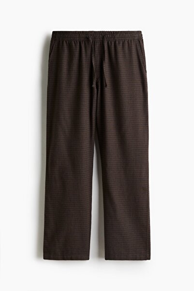 H&M Flanel Pantolon Relaxed Fit
