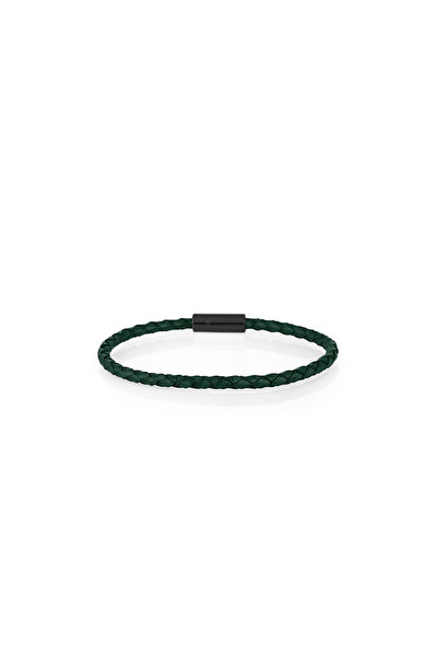 SANTA BARBARA POLO Bratara verde, Santa Barbara Polo, pentru barbati, din piele, SBJ.6.2063-L-3