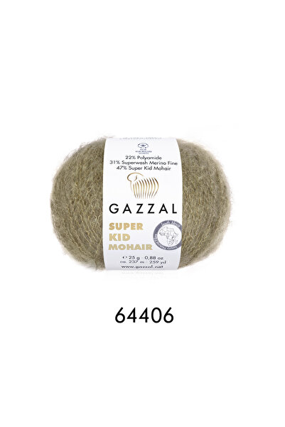 GAZZAL İPLİK Fir de tricotat Gazzal Super Kid Mohair 150g 6x25g 237m Mohair d...
