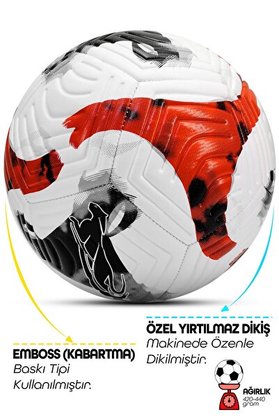 Telvesse Professional Football Ball 2026 Super League Pumped Hard Ground Carpet Field Soccer Ball No5 Colorful F73