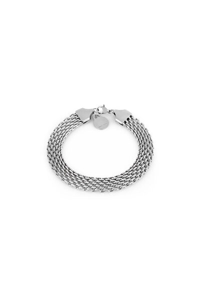 Daniel Klein Bratara argintie, Daniel Klein, pentru dama, din otel inoxidabil, DKJ.12.10007-1