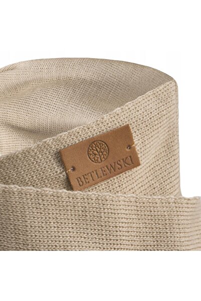 Betlewski BDZK-B1 BEIGE Children's scarf WINTER