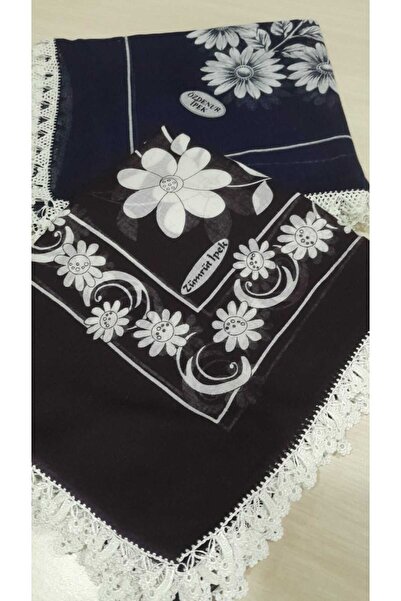 Papatyam 2 Pieces of 100*100 cm Crochet/Cotton/Embroidered Yemeni/Handmade/Crochet Yarn