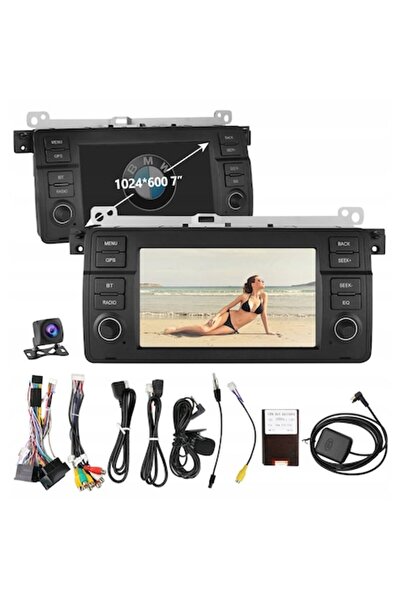 Eunavi Navigație auto BMW E46 cu Android 13 (1999-2006) – 7", 2GB RAM, 32GB R...