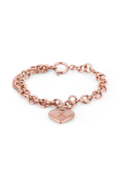 Daniel Klein Bratara auriu rose, Daniel Klein, pentru dama, din otel inoxidabil, DKJ.3.2091-4