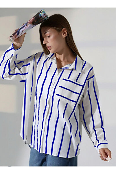 Cemre Life Cămașă cu dungi pentru femei