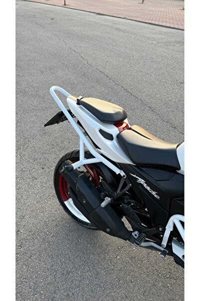 Hamza Motors TVS RTR Apache 200 Arka Koruma Demiri (Beyaz)