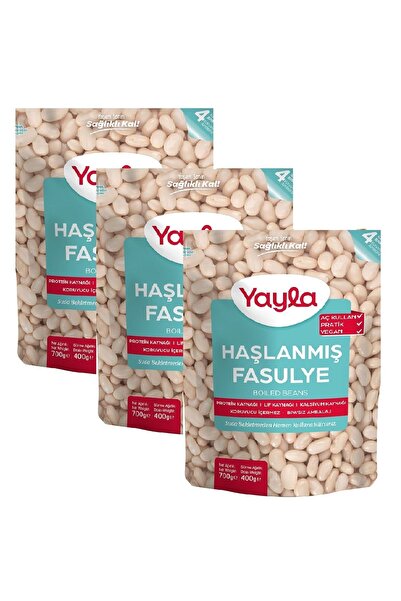 Yayla Haşlanmış Fasulye 700 gr x 3 Adet
