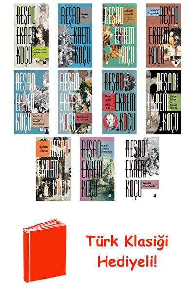 Artemis Yayınları Reşad Ekrem Koçu 11 Kitap Seti + Türk Klasiği Hediye