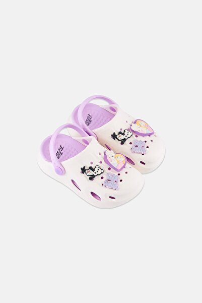 Disney Frozen Kids Girl Slingback Clogs, Withe