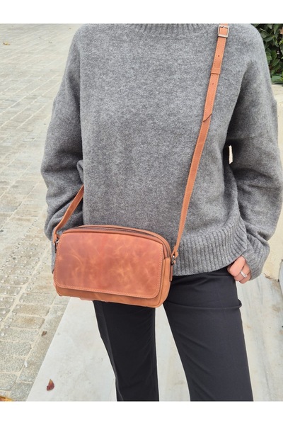 Ysmn Genuine Leather Women's Cross Shoulder Bag Yc012078Dcr