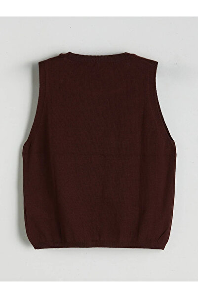 LC Waikiki Bisiklet Yaka Oversize Kadın Triko Süveter