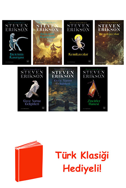 Artemis Yayınları مجموعة ستيفن إريكسون من 7 كتب + هدية كلاسيكية تركية