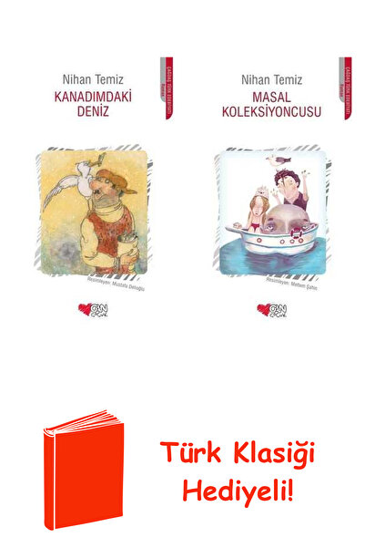 Artemis Yayınları مجموعة كتب نيهان تيميز 2 + هدية كلاسيكية تركية