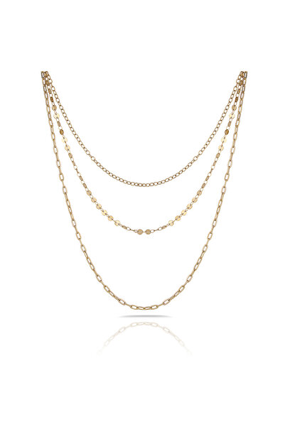 Freelook Lant auriu, Freelook, pentru dama, din otel inoxidabil, FRJ.3.6004-2