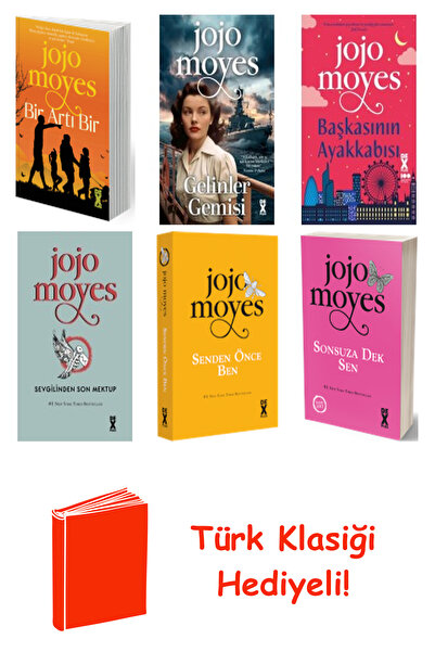 Artemis Yayınları Jojo Moyes 6 Kitap Seti + Türk Klasiği Hediye