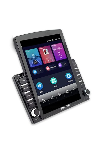 Santos Navigație auto universală cu Android, IPS HD de 9,7" - 2GB/32GB, Wireless CarPlay și Android Auto