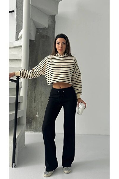 HepsitrentStore Fitted Comfort Mold Black Pants