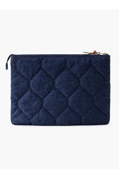 Levi's حقيبة كمبيوتر محمول من قماش الدنيم للرجال والنساء من الجنسين مقاس 15.6 بوصة حقيبة كمبيوتر محمول 0020C-0000