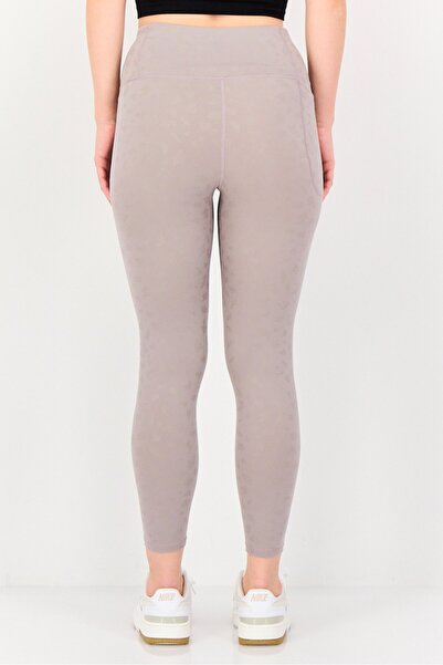 Under Armour Women Fitted Brand Logo Training Leggings, Taupe