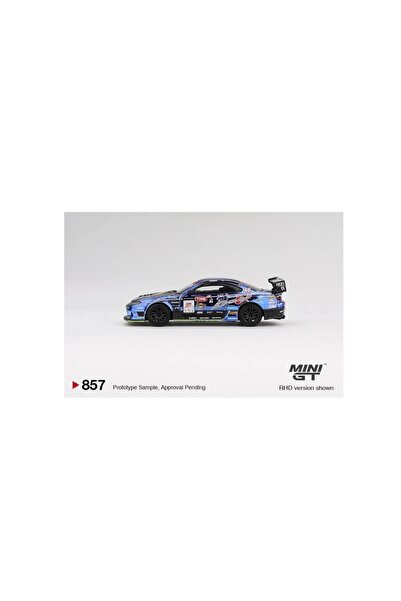 mini gt 857 Nissan Silvia (S15) # 46 D-Max Racing 2023 D1 Gp 1/64 Model Car