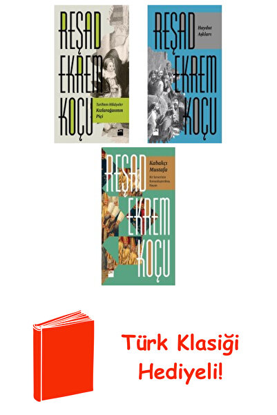 Artemis Yayınları Reşad Ekrem Koçu 3 Kitap Seti + Türk Klasiği Hediye