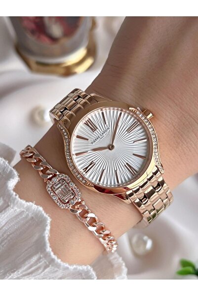 Pierre Cardin Steel Case and Band 2 Years Warranty 3 Atm Water Resistant Women Wristwatch Rl.M0001.2