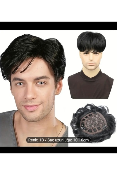Handmade peruk postiş takma saç yeni nesil saç ısıya dayanıklı fiber 1.sınıf