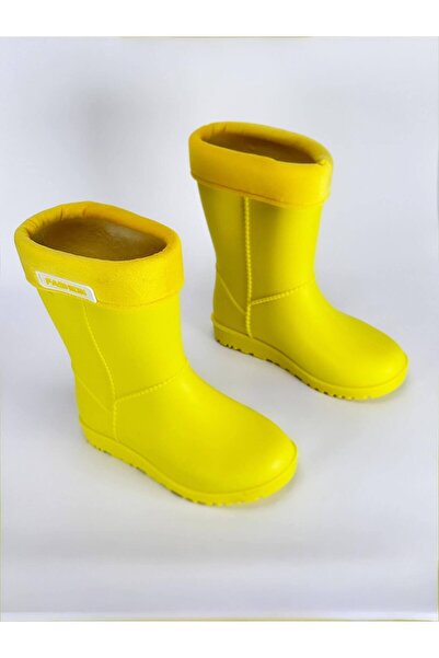 YAŞARYILDIZ AYAKKABI 1963 TEN BERİ İçi Kürklü Soğuk Ve Su Geçirmez Çocuk Yağmur Çizmesi