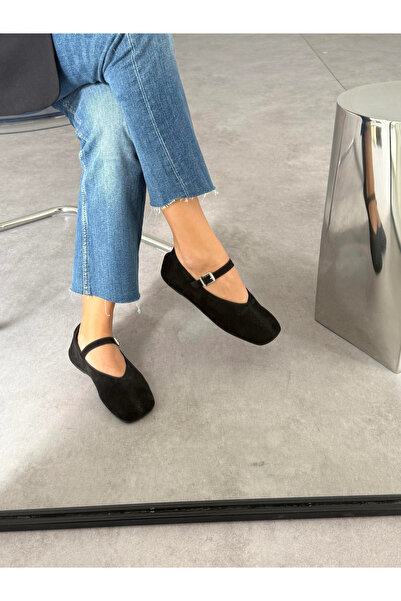 Banksy Mendy Real Leather Ballerinas